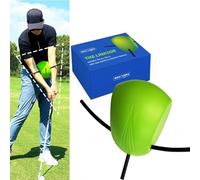 JHIALG The Connector - Ayuda de entrenamiento de golf, pelota de entrenamiento de golf, ayuda a entrenar a mecánicos de swing adecuados, pelota de entrenamiento de golf entre brazos, ayuda de