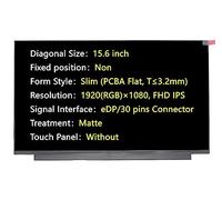 JHK JIEHONGKE Pantalla de repuesto para LP156WFC-SPD1 LP156WFC-SPD5 LP156WFC-SPD2 LP156WFC-SPD3 LP156WFC-SPD8, eDP 30 pines 1920 (RGB) × 1080, pantalla LED LCD mate FHD IPS