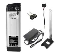 JHKJ Batería de Bicicleta eléctrica de 36V, 8Ah, 18Ah, batería de Litio de 48V, 8Ah, 20Ah, baterías reemplazables para Motor de Bicicleta Plegable de 280 a 950W con Cargador,Bullet Head 36v18ah