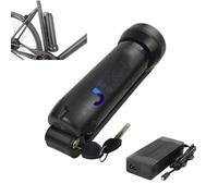JHKJ Batería de Iones de Litio de 24 V, 36 V, 10,5 Ah, 5,2 Ah, 7,8 Ah y 7 Ah con Tubo Inferior y Placa de protección BMS para Motor de 0 a 300 W.,24v,5.2Ah