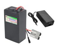 JHKJ Batería de Litio 48V 20Ah Batería de Litio 48V 10Ah 12Ah 15Ah Batería Extraíble Batería de Ion de Litio 48V con Cargador y BMS Motores de 250W - 1000W,48v10ah anderson3