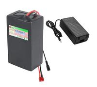 JHKJ Batería de Litio 48V 20Ah Batería de Litio 48V 10Ah 12Ah 15Ah Batería Extraíble Batería de Ion de Litio 48V con Cargador y BMS Motores de 250W - 1000W,48v10ah t Plug