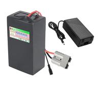JHKJ Batería de Litio 48V 20Ah Batería de Litio 48V 10Ah 12Ah 15Ah Batería Extraíble Batería de Ion de Litio 48V con Cargador y BMS Motores de 250W - 1000W,48v20ah anderson3