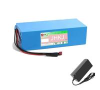 JHKJ Batería de Litio para Bicicleta eléctrica, Scooter, ciclomotor y Motocicleta, 36 V, 48 V, 60 V, 15 Ah, 20 Ah, 25 Ah, 30 Ah, 35 Ah, 40 Ah, 45 Ah, 50 Ah,48v,50Ah