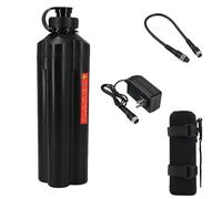 JHKJ Batería de Litio para Carrete de Pesca eléctrico de 14,8V, 7000mAh y 10000mAh, con cabrestante eléctrico de 14,8V, con Bolsa de Tela y Cargador para Motor de 0 a 150W.,14.8v7000mah Without Light