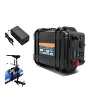 JHKJ Batería de Litio para propulsor de Exteriores de 12 V, 100 Ah, 120 Ah y 150 Ah, para propulsión Marina de Barco de Pesca eléctrica de 12 V, para Carrito de Golf y Autocaravana.,12v,100Ah