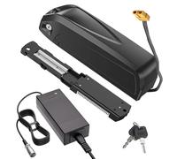 JHKJ Batería Iones Litio 48 V, 20 Ah, 10 Ah, 15 Ah, 18 Ah, batería Litio 52 V, 20 Ah, batería Recargable 36 V con Cargador y Puerto de 5 núcleos para Motor 200 W a 1100 W,48v12.5ah
