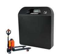 JHKJ Batería LiFePO4 para Carretilla elevadora eléctrica de 24 V, 20 Ah, 30 Ah y 50 Ah. Baterías para transpaletas eléctricas de 48 V y 20 Ah para Motor PTE15Q de 0 a 1200 W.,24v 20ah,B