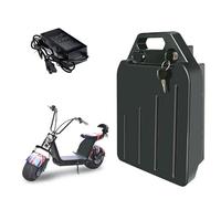JHKJ Batería para Motocicleta eléctrica de 48V 15Ah 17,5Ah, Paquete de baterías de Litio de 60V 10Ah 20Ah para Motor de Scooter/ciclomotor. Baterías de Litio integradas con Cargador,48v22.4ah