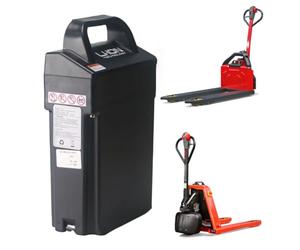 JHKJ Batería para transpaleta eléctrica 24V 20Ah Batería para Carretilla elevadora eléctrica 24 voltios Baterías LiFePO4 con Cargador para Carretilla elevadora/transportador Manual,24v20ah