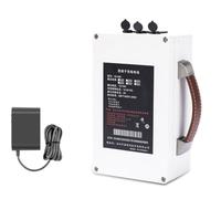 JHKJ Batería Recargable de Litio de 12 V, 10 Ah, 20 Ah, 30 Ah, 40 Ah, 50 Ah y 60 Ah, Banco de energía de Respaldo de 12 voltios para monitoreo de buscador de Peces con Cargador.,12v,60Ah