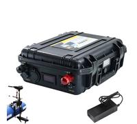 JHKJ Baterías de Litio de 12 V 60 Ah 80 Ah 100 Ah 120 Ah 150 Ah 200 Ah para propulsores Exteriores, hélices para Barcos de Pesca eléctricos y propulsión Marina.,12v 60ah