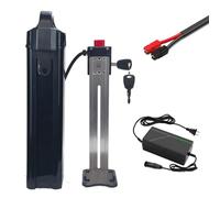 JHKJ Baterías para Bicicletas eléctricas de 48V, 8Ah, 15Ah y 28Ah. Batería de Iones de Litio de 52V, 15Ah y 20Ah, reemplazable, Plegable y integrada para Motores de 350W a 1300W,48v12ah