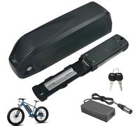JHKJ Paquete de baterías de Litio de 36V y 48V para Tubo Inferior, baterías de 12,5Ah, 13Ah y 15Ah, batería de Litio de Repuesto para Bicicleta eléctrica con Cargador y USB,4pin 36v13ah