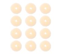 JHKNNK 12 Piezas de Moldeadores de Moño Tipo Dona para Niña, Accesorios de Nylon Fáciles de Usar Que Ahorran para Peinados en Diversas Ocasiones