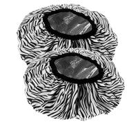 JHKNNK 2 Piezas Gorros para Tratamientos Capilares de Papel de Aluminio, Doble Capa, Antiencrespamiento para Cabello Largo, Gorro Térmico sin Electricidad Adecuado para Baño y