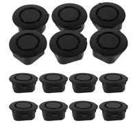 JHKNNK 20 Tapones de Goma para Cubrir Agujeros en Parachoques de Coche, Insertos Resistentes para Radar Trasero y Delantero, Ideales para Reparación Automotriz