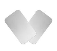 JHKNNK Almohadilla de Enfriamiento para Mascotas Pequeñas de Aluminio 2piezas Superficie Lisa para Verano y Transporte en Jaula para Conejos y Perros