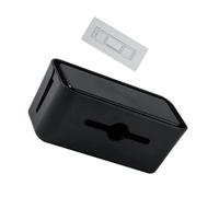 JHKNNK Caja de Almacenamiento de Enchufes y Cables Gran Capacidad, Material Abs Negro, Organizador para Oficina y Hogar, Práctico y Ordenado para Cargar Dispositivos