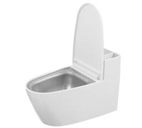 JHKNNK Cenicero Decorativo de Pared Tapa, Cerámica Resistente, Contenedor de Cenizas para Uso en Baño y Oficina, Diseño Práctico para Mantener el Orden y Limpieza