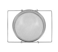 JHKNNK Colador de Miel de Acero Inoxidable Doble Malla para Apicultura, Filtro Resistente para Colar Miel y Jugos, Cedazo Fino de 1 Pieza, Equipo Extractor y Filtro de Impurezas para Uso