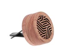 JHKNNK Difusor de Aroma para Coche Clip de Salida de Aire, Diseño de Madera de Incienso Líneas Degradadas, 1 Unidad, Ambientador Decorativo y Portátil para Automotor Interior
