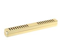 JHKNNK Humidificador Rectangular para Cigarros Kit de Humidificación de Cigarros Regulador de Humedad Control Manual de Humedad para Humidor, Pieza de Conservación Dorada para Caja