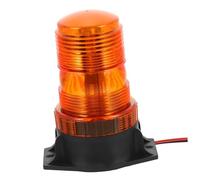 JHKNNK Luz de Baliza para Montacargas, 15w, 10-80v, Naranja | Estroboscopica Luz de Advertencia, PC y Metal, 3030 Lámparas, Instalación Fácil