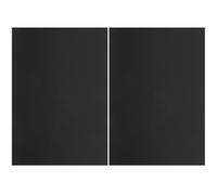 JHKNNK Placa de Aluminio A4 sin Estampado para Bricolaje 2 Láminas Negras Resistentes Chapa de Aluminio Industrial para Manualidades y Elaboración de Placas para Uso Industrial y
