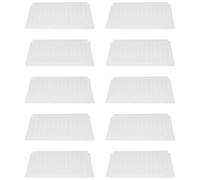 JHKNNK Placa de Cultivo Celular Tapa, 10 Unidades, 96 Pocillos, Bandeja de Cultivo para Laboratorio en Investigación Microbiológica y Bioquímica