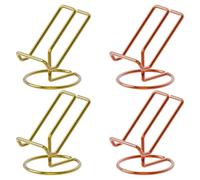 JHKNNK Soporte de Teléfono y Tablet de Hierro 4piezas Diseño Elegante y Multifuncional para Escritorio Ahorra Espacio y Organiza Fotos y Documentos