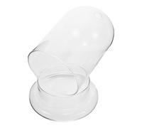 JHKNNK Terrario de Plantas de Musgo Grande Botella de Vidrio Transparente, Cúpula de Campana Orificio Grande para Micro Paisaje Decorativo de Escritorio y Jardinería Interior