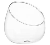JHKNNK Terrario para Plantas Tapa para Decoración Interior, Botella Ecológica Diseño Inclinado, Borosilicato Resistente, Botella para Hogar y Oficina