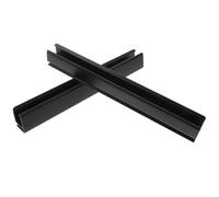 JHKNNK Tiras para Parabrisas de Carrito de Golf Clips de Sujeción Estables, Molduras Protectoras Antivotación, Accesorios para Carros de Golf, Juego 2 Piezas 12.59X1.57X1.18 Pulgadas
