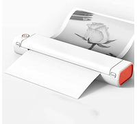 JHLP Impresora térmica de etiquetas de envío, tecnología sin tinta, Bluetooth inalámbrico, compatible con papel A4, perfecta para paquetes de envío, compatible con dispositivos Windows, Android e iOS