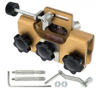 JHLP Timberline - Afilador de cadena de motosierra portátil, herramienta manual de manivela para sierras eléctricas y de cadena, kit profesional de plantilla de afilado de cadena