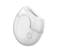 JHNEA Cortaúñas eléctrico y Lima de uñas eléctrica, Herramienta de pedicura y manicura Cortaúñas, Herramientas De Manicura De Seguridad para El Hogar,White