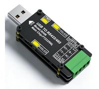 Jhoinrch Adaptador Convertidor USB a RS485/RS422 con Chip FT232RNL, Triple Protección, Compatible con Multi-OS