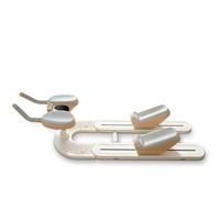 JHOMHF Crawler Desmontable con Temporizador LED,Entrenador De Torsión Estiramiento Columna Vertebral De 16,5" Carrera Larga,máquina Automática De Rodillo Abdominal para Aliviar El Dolor Espalda