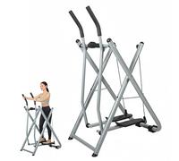 JHOMHF Elíptica Plegable Air Walker Máquina De Cardio para Todo Cuerpo para Gimnasio En Casa Elíptica De Pie De Bajo Impacto Doble Acción para Brazos Piernas Equipo De Fitness Portátil