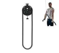 JHOMHF Entrenador De Cuerda Sin Fin con Resistencia Ajustable Sistema De Poleas Cable For Gimnasio En Casa Entrenamiento De Cuerpo Completo Resistencia Muscular Entrenamiento Aeróbico.