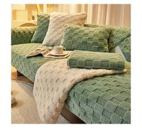 JHOMHF Fundas de sofá Lavables y Antideslizantes Protectoras for Muebles y Decorativas for Sala de Estar(Green,43"x82")