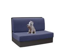 JHOMHF Juego de Fundas de cojín for Autocaravana Funda elástica de Repuesto for sofá de RV Funda de Tela elástica Duradera for Silla de Comedor de Autocaravana(Navy Blue)