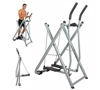 JHOMHF Máquina Elíptica Plegable Air Walk Máquina De Ejercicio Elíptica De 76 Cm para Gimnasio En Casa Oficina Elíptica De Zancada Larga para Entrenamiento Cardiovascular De Todo El Cuerpo