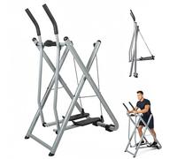 JHOMHF Máquina Planeadora Elíptica Air Walk Elíptica Plegable Ejercicio Físico Total Planeador Elíptico Soporta 265 Libras con Diseño De Bajo Impacto For Gimnasio En Casa