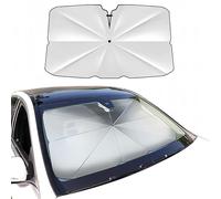 JHQPDZ Parasol Coche Delantero Plegable para VW Touareg I (Typ 7L) 2002 2003 2004 2005 2006 2007 2008 2009 2010, Parasol Paraguas Coche Protección UV, Aislamiento Térmico Accesorios de Interior