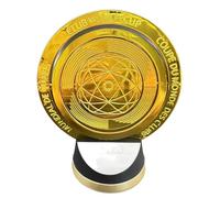 JHRFU Trofeo De Champions del World De Fútbol Mini Diámetro 16cm Réplica De La Cup De La League De Club Recuerdos para Aficionados Colecciones Y Regalos
