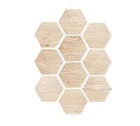 JHSDHYD Adhesivos Impermeables para Suelos Papel Tapiz con Textura de Madera Hexagonal for Suelo, Adhesivo Impermeable for Pared, decoración Dormitorio(Color2)