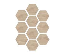 JHSDHYD Adhesivos Impermeables para Suelos Papel Tapiz con Textura de Madera Hexagonal for Suelo, Adhesivo Impermeable for Pared, decoración Dormitorio(Color4)