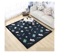 JHSDHYD Alfombra Pelo Alfombras de Lana Coral 2/3CM, alfombras Gran tamaño for Sala Estar, Alfombra Juego for Dormitorio niños, Tatami Panda for para Hogar(2cm g,80cmX200cm)